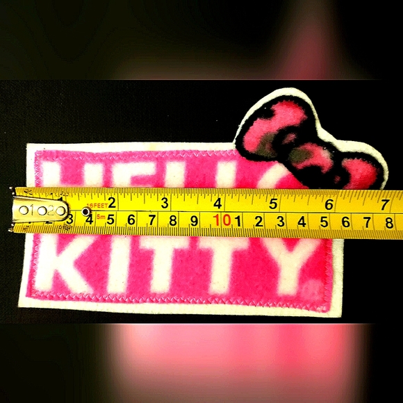 NEW Lot of 2 Hello Kitty Patches/Emblems/Appliqués! 7"x4", 5.25" Sew-On, Iron-On - Picture 9 of 11